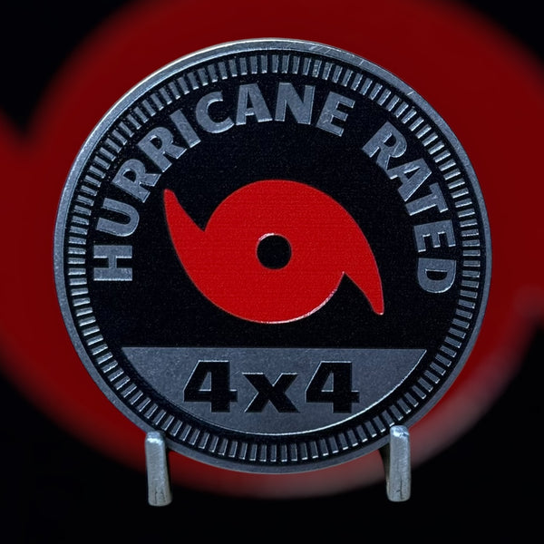 Custom4x4Badge - Hurricane Rated