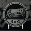 Custom4x4Badge - Badass & Brilliant