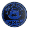 Club Badge - 606 Jeepin 4x4 (Multiple Colors Available)