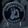 Badge - Lockhart Lady JeepHERS (Multiple Colors Available)