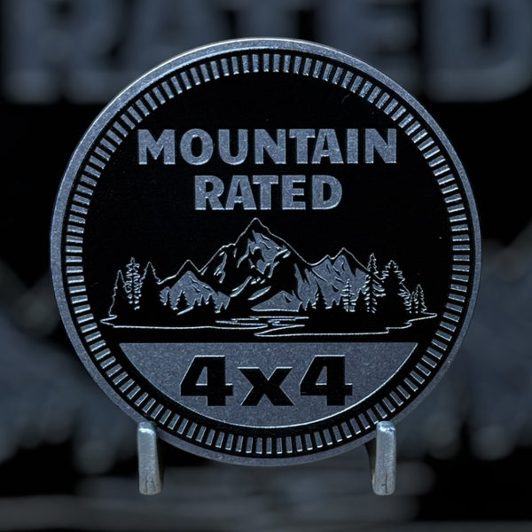 Custom4x4Badge - Mountain Rated