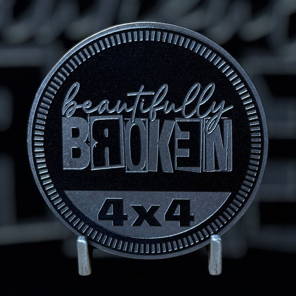 Custom4x4Badge - Beautifully Broken