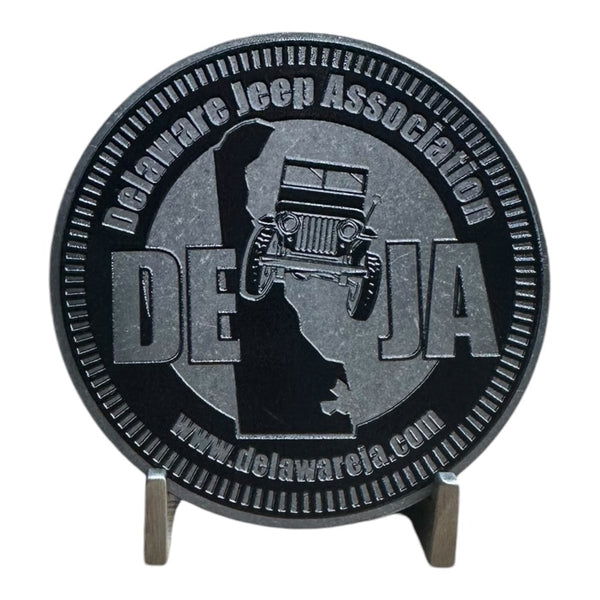 Club Badge - Delaware Jeep Association (Multiple Colors Available)