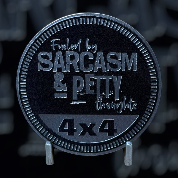 Custom4x4Badge - Sarcasm