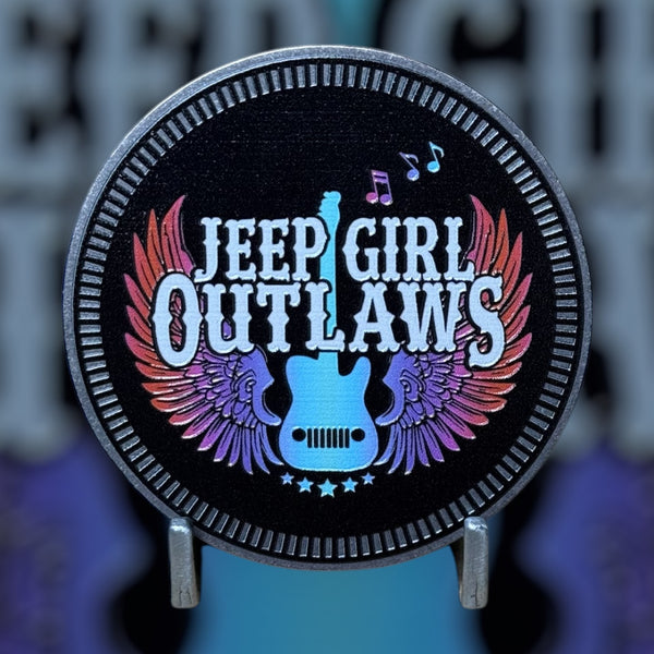 Club Badge - Jeep Girl Outlaws