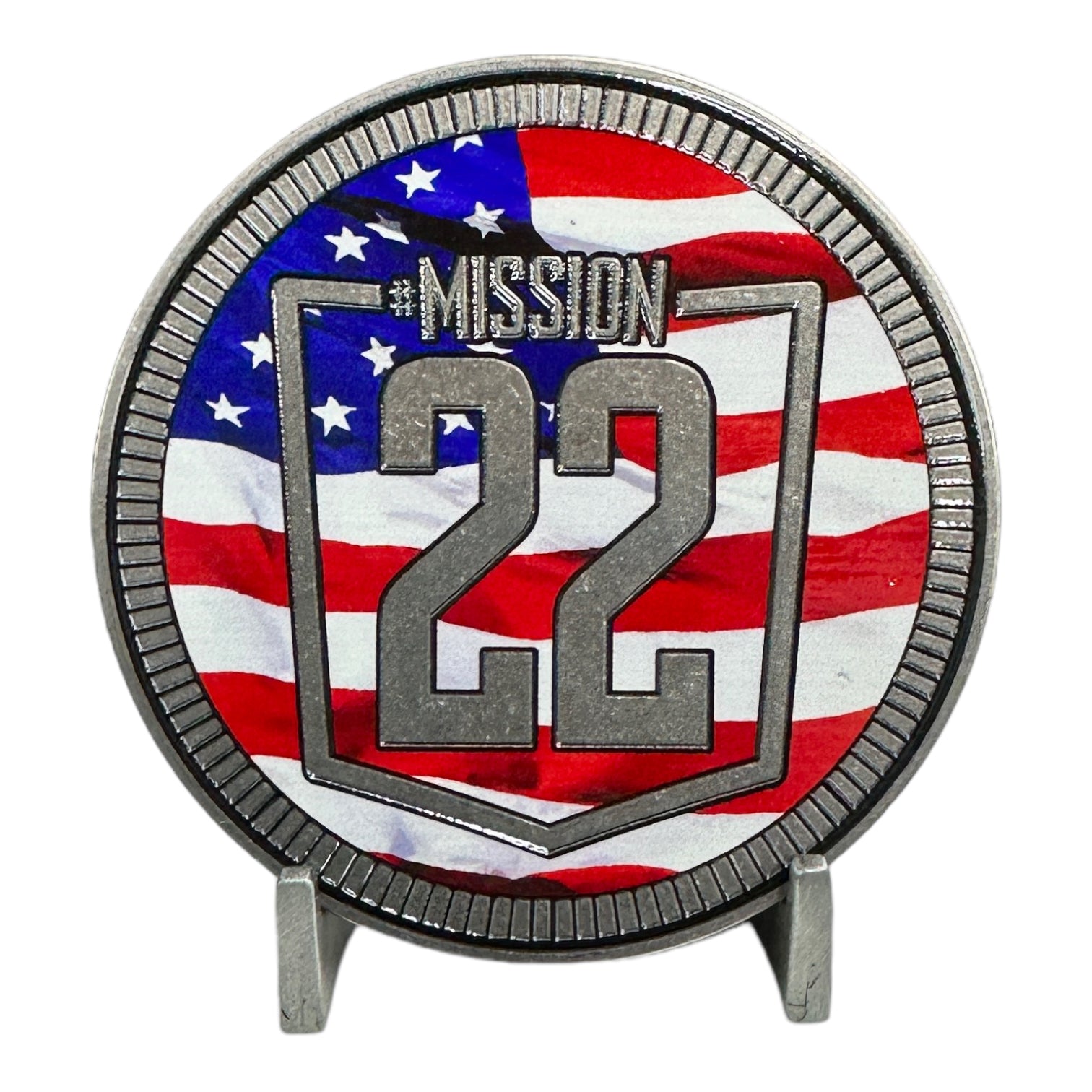 Mission 22 - Ribbon Logo – Seven Slot United