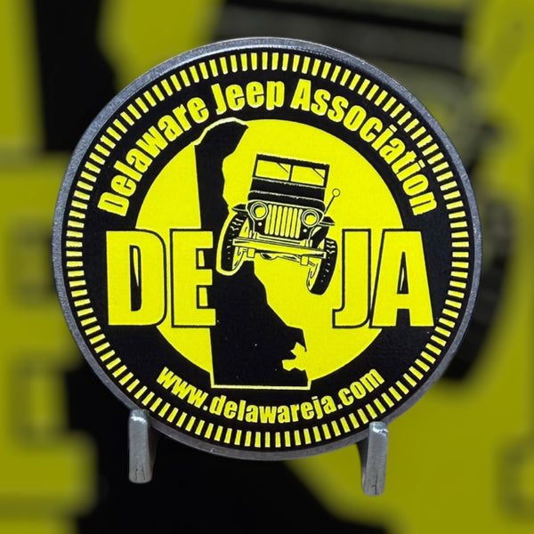 Club Badge - Delaware Jeep Association (Multiple Colors Available)
