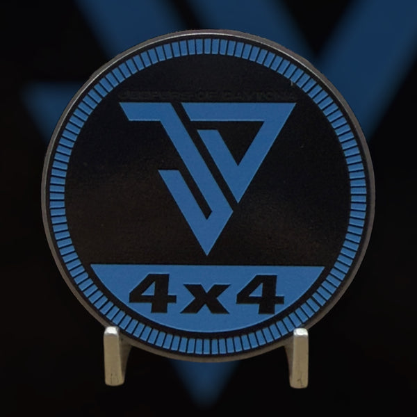 Club Badge - Jeepers of Daytona 4x4 (Multiple Colors Available)