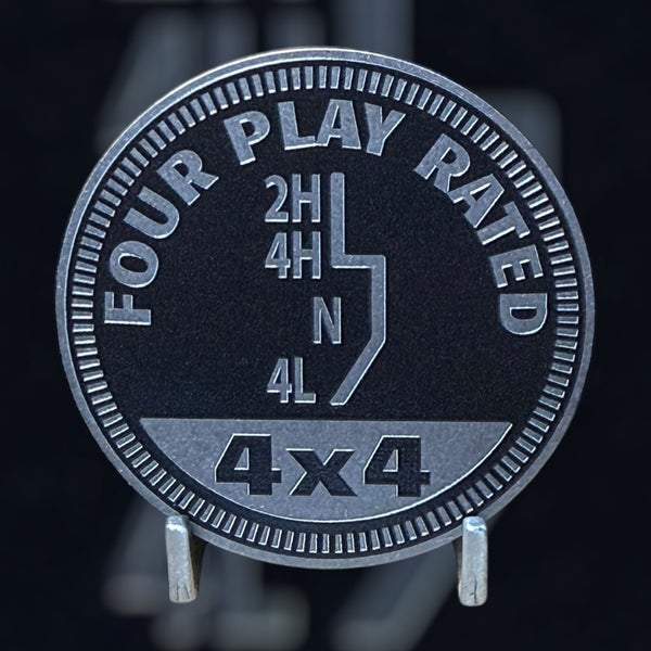 Custom4x4Badge - Four Play Rated
