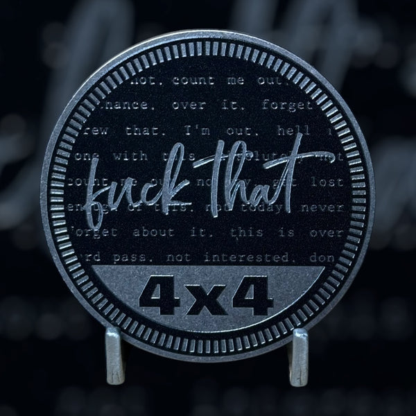 Custom4x4Badge - Fuck That