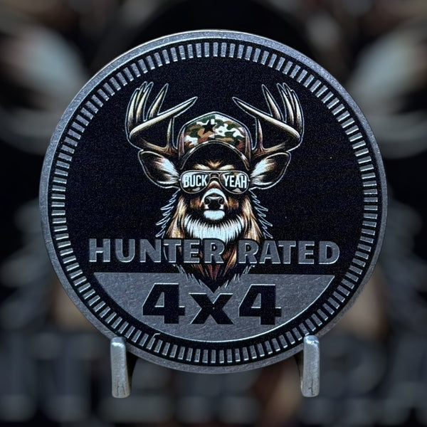 Custom4x4Badge - Hunter Rated
