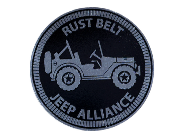 Club Badge - Rust Belt Jeep Alliance (Multiple Colors Available)