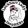 Lockhart Lady JeepHERs - Round Decal