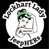 Lockhart Lady JeepHERs - Round Decal