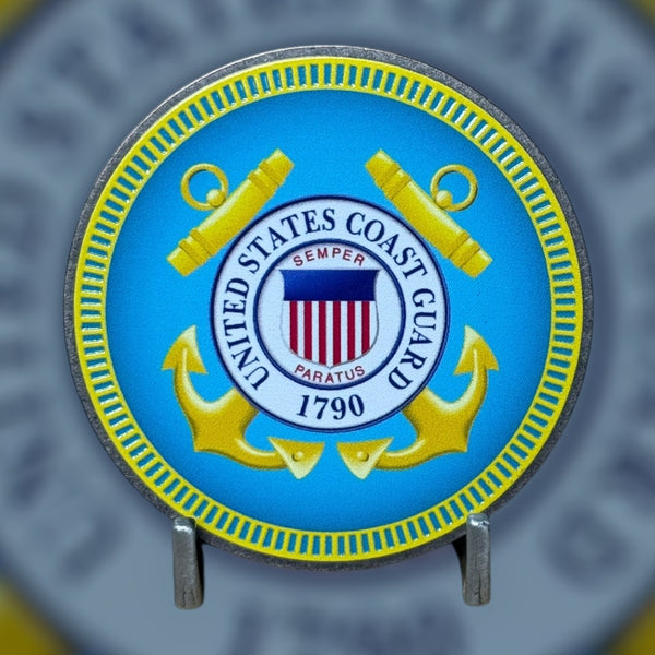 Custom4x4Badge - Military Coast Guard