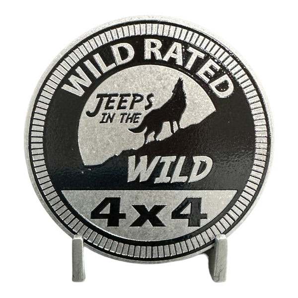 Club Badge - Jeeps In The Wild (Multiple Colors Available)