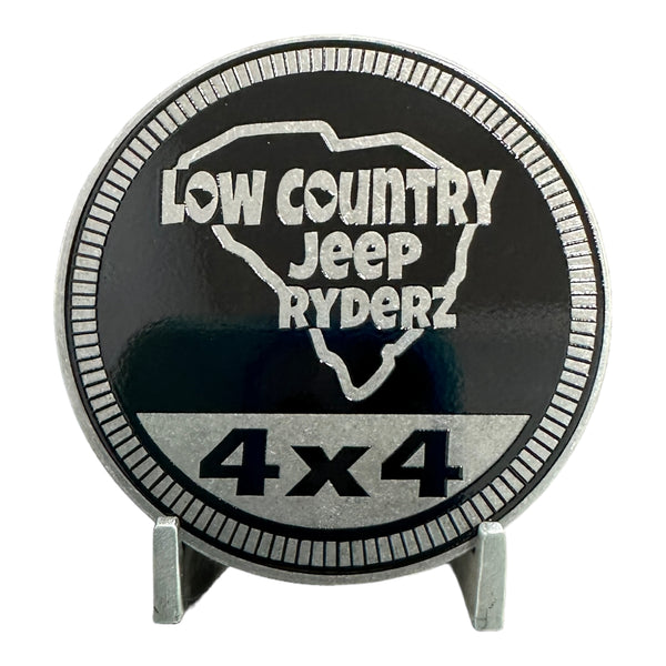 Club Badge - Low Country Jeep Ryderz (Multiple Colors Available)