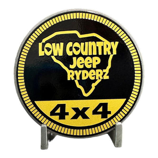Club Badge - Low Country Jeep Ryderz (Multiple Colors Available)