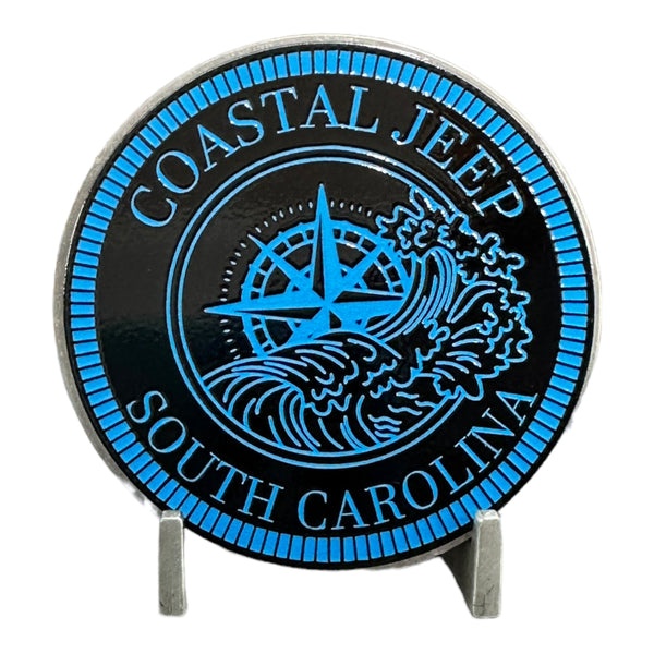 Badge - Coastal Jeep South Carolina (Multiple Colors Available)