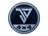 Club Badge - Jeepers of Daytona 4x4 (Multiple Colors Available)