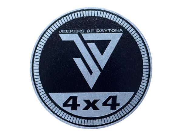 Club Badge - Jeepers of Daytona 4x4 (Multiple Colors Available)
