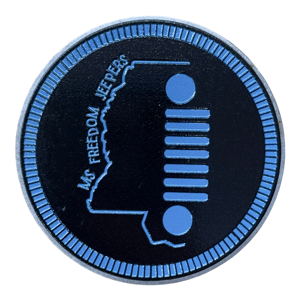 Club Badge - MS Freedom Jeepers (Multiple Colors Available)