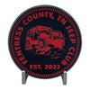 Club Badge - Fentress County, TN Jeep Club (Multiple Colors Available)