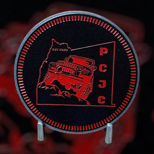 Badge - PCJC (Multiple Colors Available)