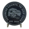 Club Badge - Fentress County, TN Jeep Club (Multiple Colors Available)