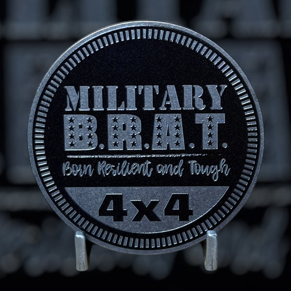 Custom4x4Badge - Military Brat
