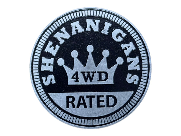 Club Badge - Shenanigans (Multiple Colors Available)