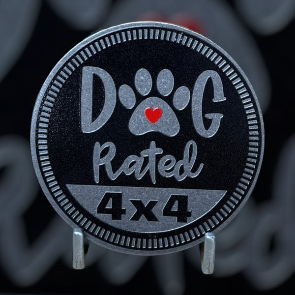 Custom4x4Badge - Dog Rated
