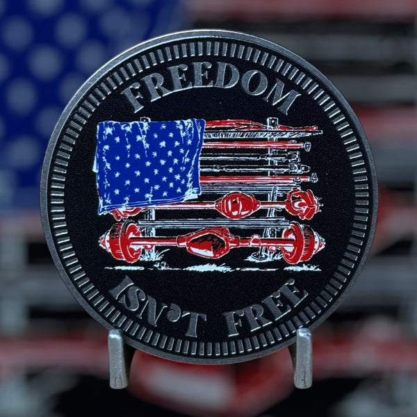 Custom4x4Badge - Freedom Isn't Free