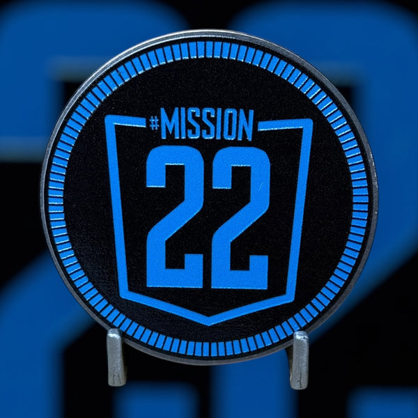 Badge - Mission 22 - Logo (Multiple Colors Available)