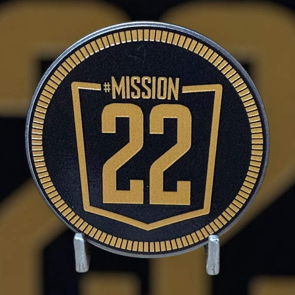 Badge - Mission 22 - Logo (Multiple Colors Available)