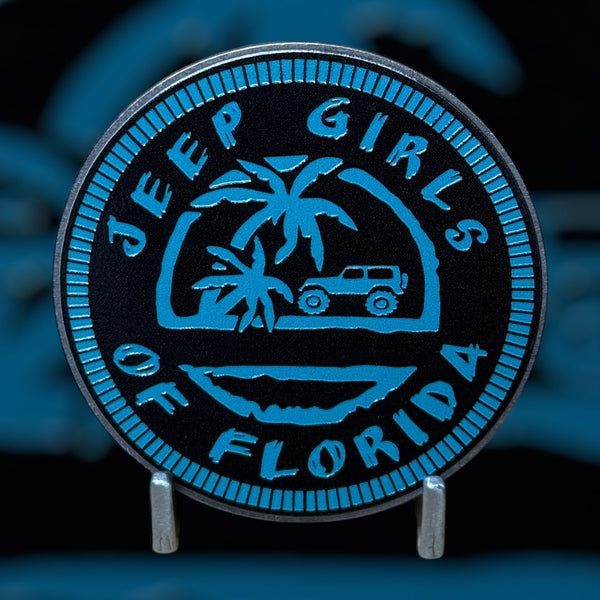 Club Badge - JGOF Beach Logo (Multiple Colors Available)