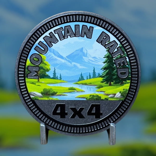 Custom4x4Badge - Mountain Rated (Colored)