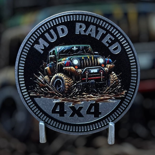 Custom4x4Badge - Mud Rated