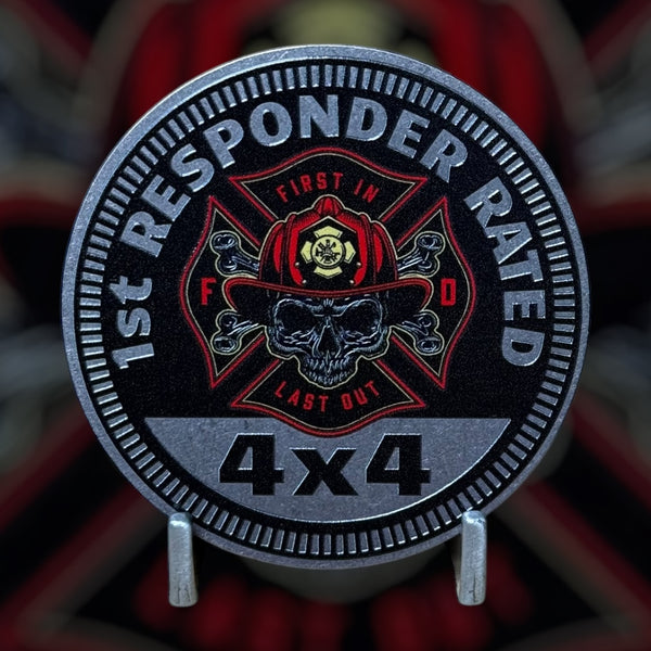 Custom4x4Badge - Firefighter