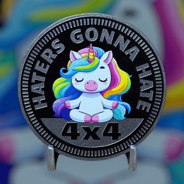 Custom4x4Badge - Haters Gonna Hate