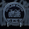Custom4x4Badge - Jeep Girl Outlaws (Multiple Colors Available)