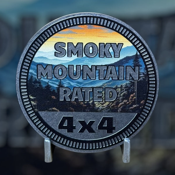 Custom4x4Badge - Smoky Mountain Rated