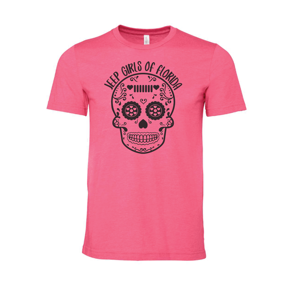 JGOF Sugar Skull - Shirt, Tank Top, Long Sleeve or Hoodie - Available in Multiple Colors
