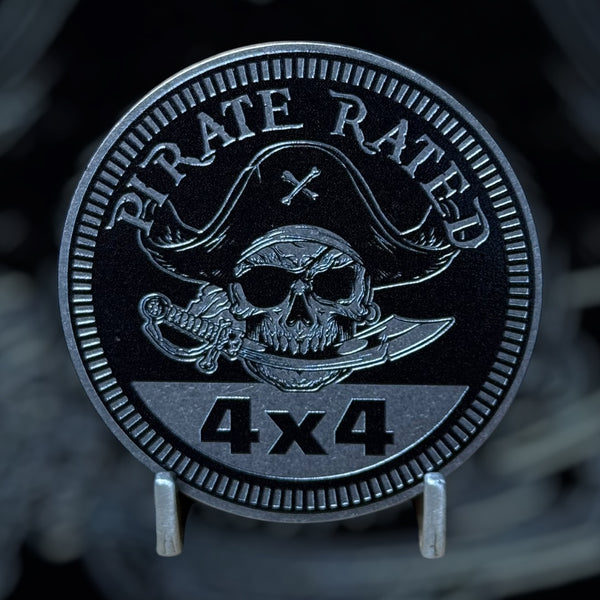 Custom4x4Badge - Pirate Rated