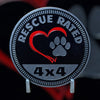Custom4x4Badge - Rescue Rated