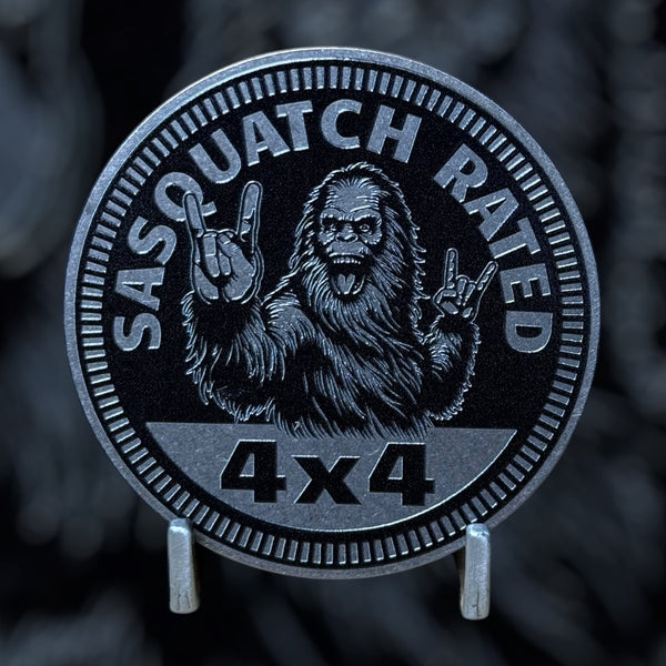 Custom4x4Badge - Sasquatch Hunter