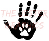 Reflective Wave - Dog Paw