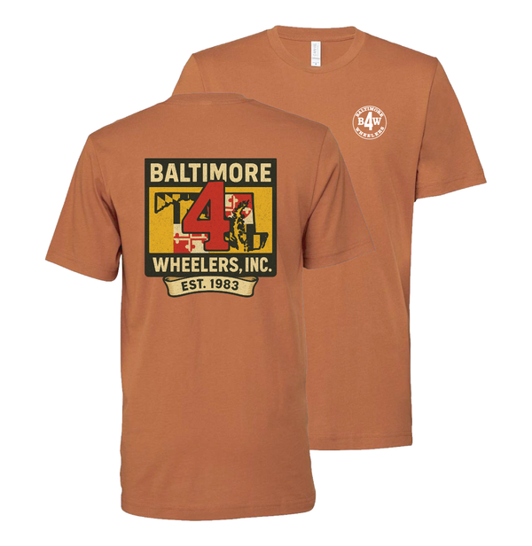 Baltimore Wheelers Apparel - Est. 1983 (T-Shirt, Tank Top or Hoodie)