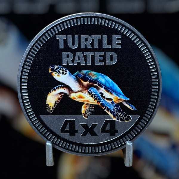 Custom4x4Badge - Turtle Rated