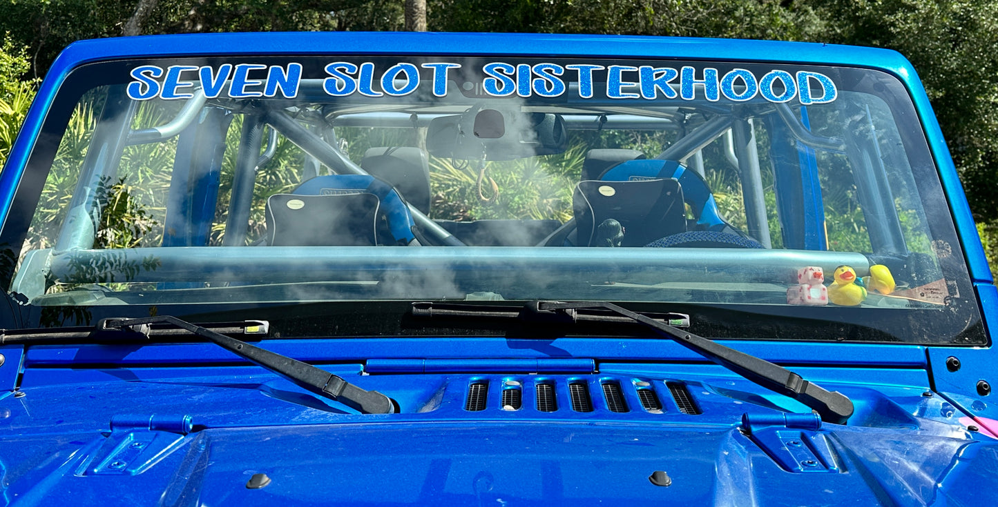 Seven Slot Sisterhood Banner